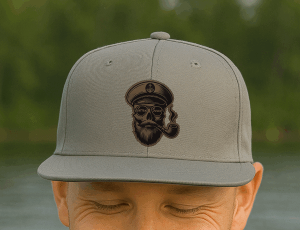 Flat Bill Snapback Cap